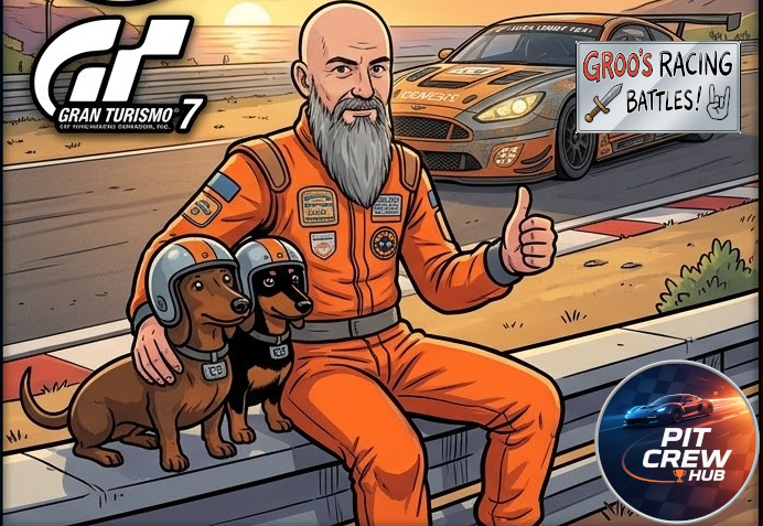 Groo and Pit Crew Hero Artwork